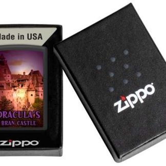 REG BLACK MATTE LIGHTER ROMANIA-DRACULA BRAN CAST  - 218/CI013055