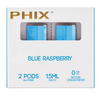 Phix PODS 2 PACK ( 2x 1.5 ml ) 0 MG Blue Raspberry