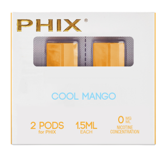 Phix PODS 2 PACK ( 2x 1.5 ml ) 0 MG Cool Mango