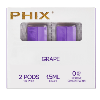 Phix PODS 2 PACK ( 2x 1.5 ml ) 0 MG Grape