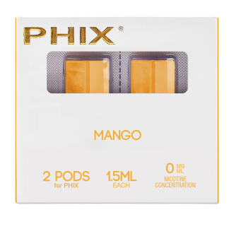 Phix PODS 2 PACK ( 2x 1.5 ml ) 0 MG Mango