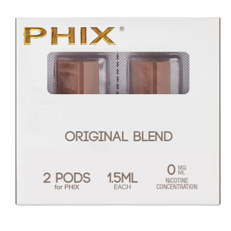 Phix PODS 2 PACK ( 2x 1.5 ml ) 0 MG Original Blend