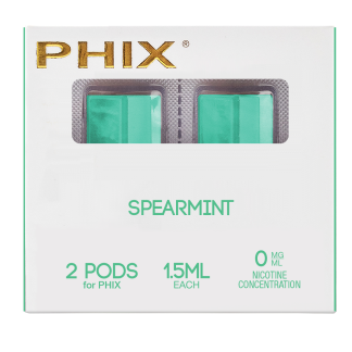 Phix PODS 2 PACK ( 2x 1.5 ml ) 0 MG Spearmint