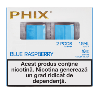 Phix PODS 2 PACK ( 2x 1.5 ml ) 18 MG Blue Raspberry
