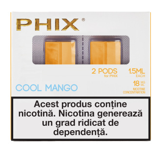 Phix PODS 2 PACK ( 2x 1.5 ml ) 18 MG Cool Mango