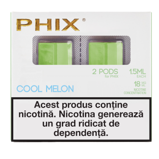 Phix PODS 2 PACK ( 2x 1.5 ml ) 18 MG Cool Melon