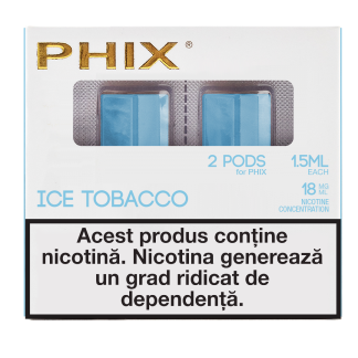 Phix PODS 2 PACK ( 2x 1.5 ml ) 18 MG Ice Tobacco