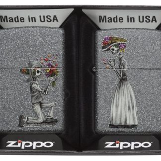 SET BRICHETE ZIPPO_ IRON STONE WEDDING COUPLE