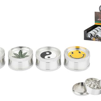 DREAMLINER GRINDER Ø50MM 4 DESIGNS_ 3 PARTI METAL
