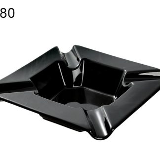 SCRUMIERA CERAMICA ANGELO PT.4 TRABUCURI_ NEAGRA