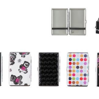 ANGELO CIGARETTTE CASE 100MM SLIM  _RUBBER