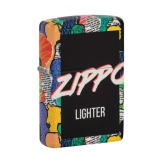 49352 ZIPPO LIGHTER CROWD DESIGN