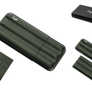 ETUI TRABUC ANGELO 3S CARBON VERDE CU CLESTE PENTRU  BANI