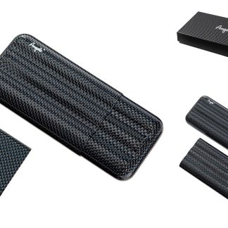 ETUI TRABUC ANGELO 3S CARBON ALBASTRU CU CLESTE PENTRU  BANI